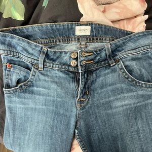 hudson low rise jeans